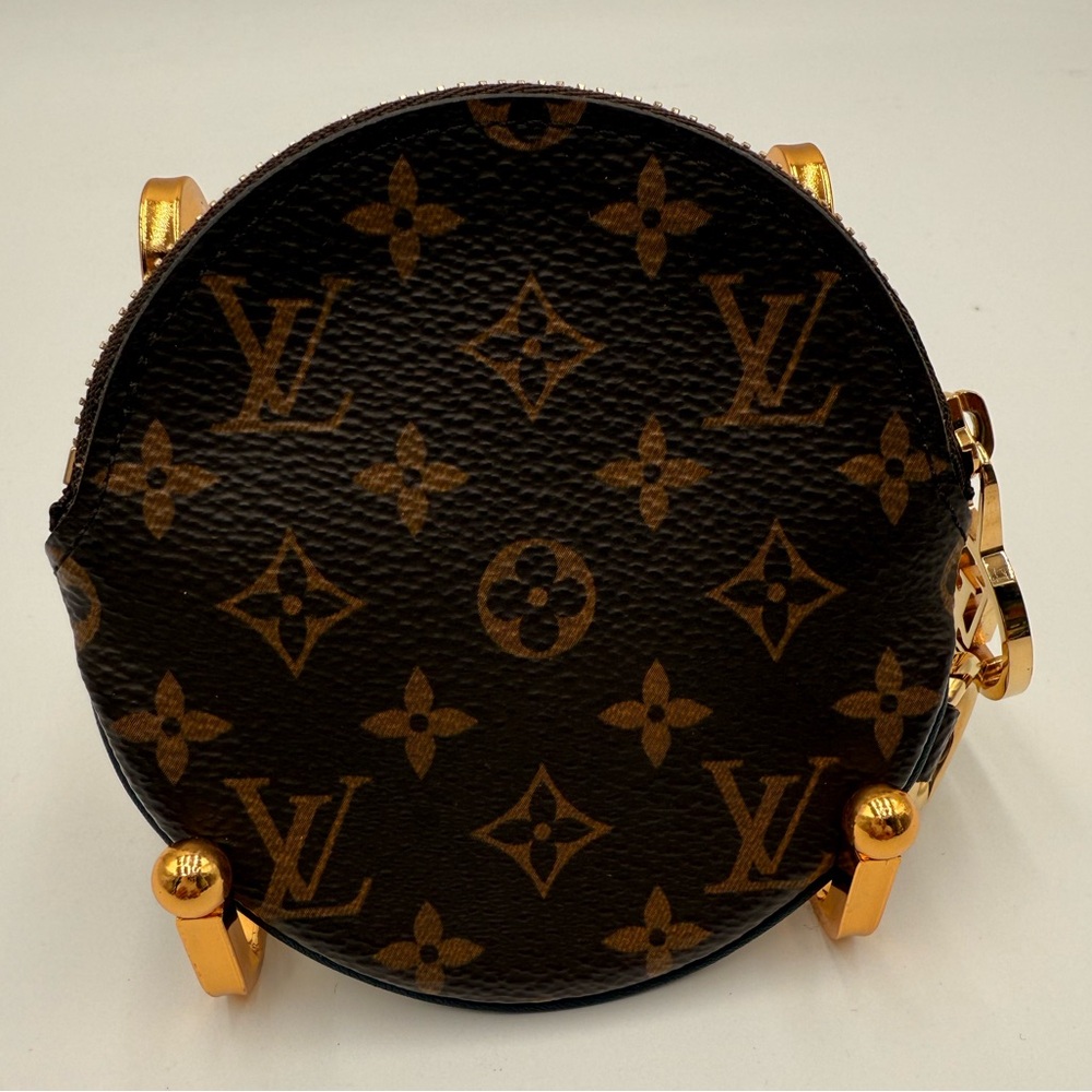 Louis Vuitton Monogram Mini Bag in Brown and Gold